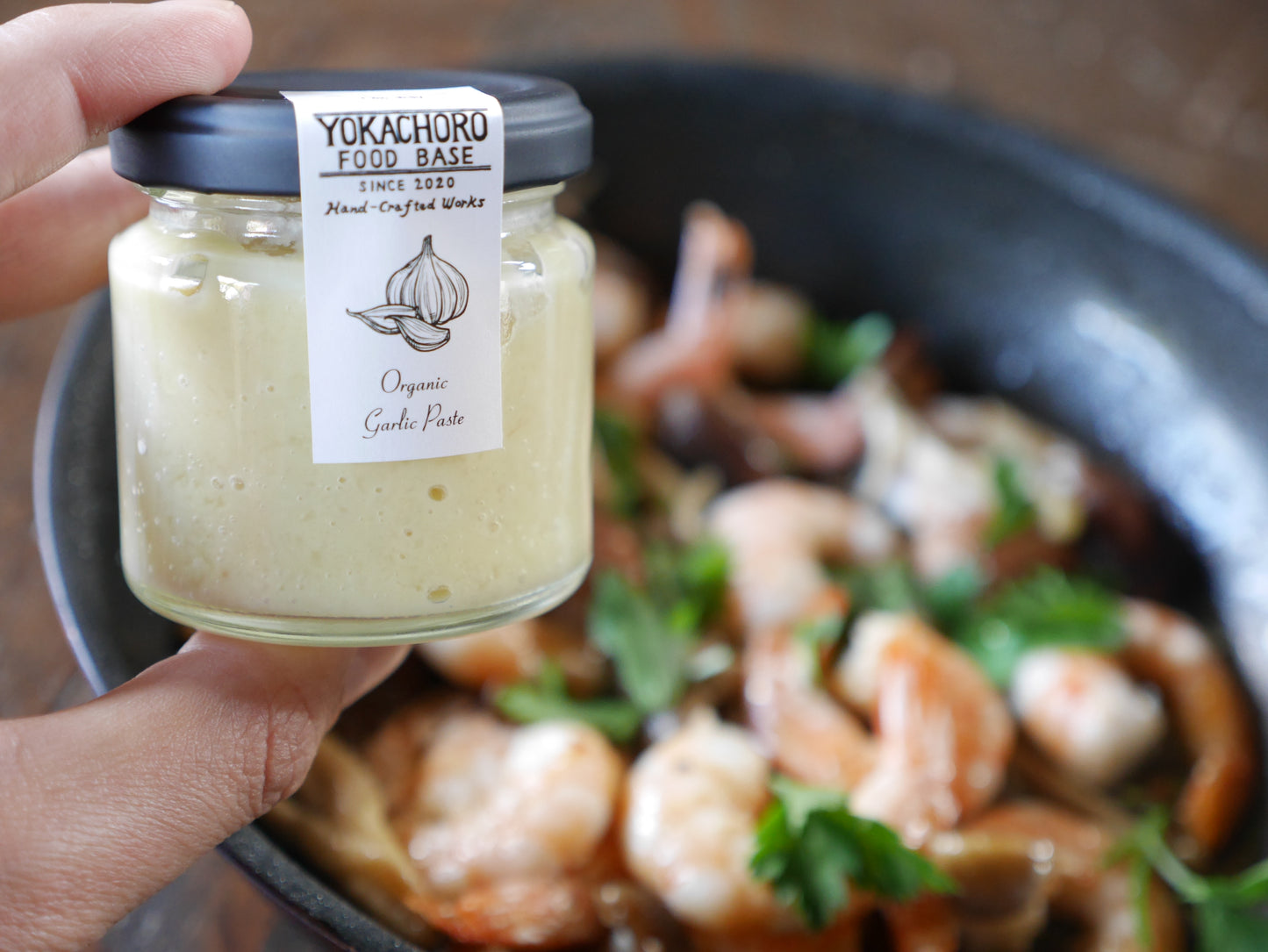 にんにく塩麹ペースト｜固定種 国産 無農薬ニンニク